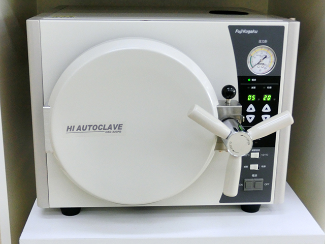 高圧蒸気滅菌器 ハイオートクレーブ